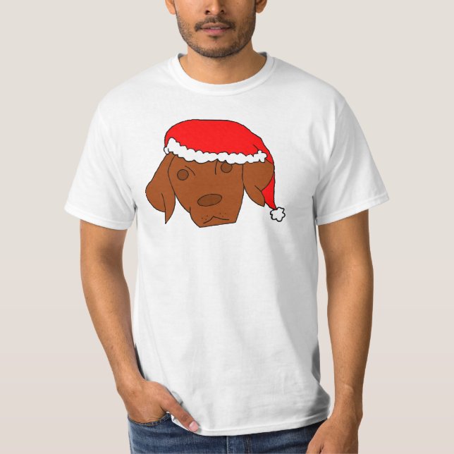 T-shirt Natal Vizsla (Frente)
