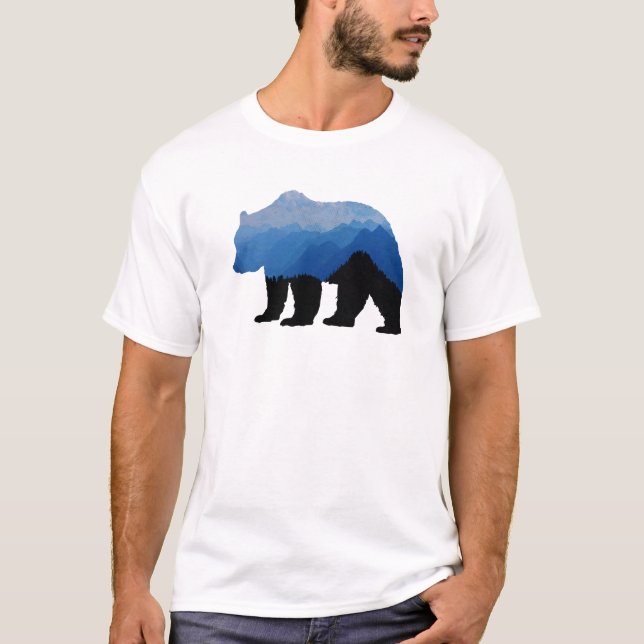 T-shirt National_Park_bear (Frente)