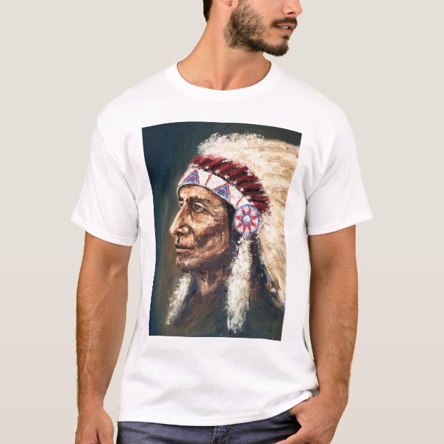 T-shirt Nativo americano (Frente)