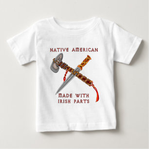T-shirt Nativo americano/irlandês