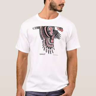 T-shirt Nativo noroeste Eagle da costa