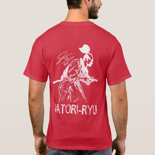 T-shirt Natori-ryu: Série da assinatura, Pawan Giri (Verso)