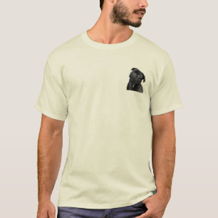 T-shirt natural básico dos homens pretos bonitos