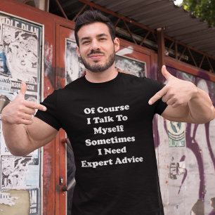 T-shirt Naturalmente eu mim mesmofalo- às vezes que eu