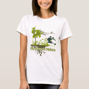 T-shirt Natureza da experiência