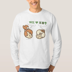T-shirt Natureza dos amores de PEBBLES™ e de BAMM-BAMM