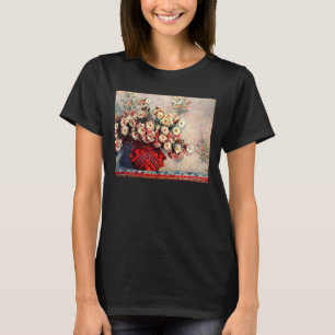 T-shirt Natureza-morta com Crisântemos de Claude Monet