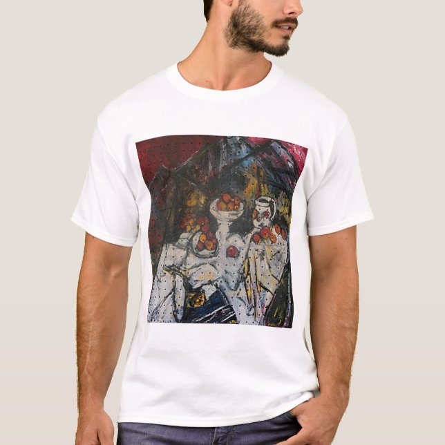 T-SHIRT NATUREZA-MORTA COM FRUTAS (Frente)