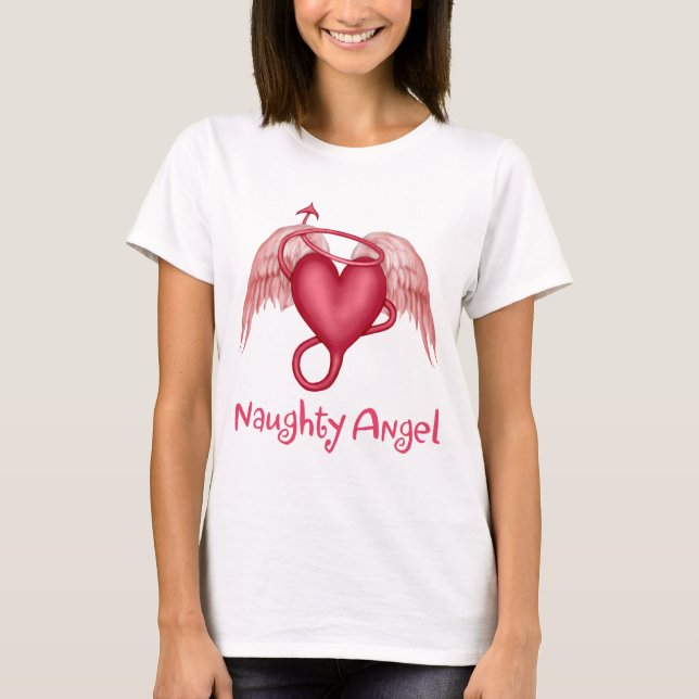 T-shirt Naughty Angel (Frente)