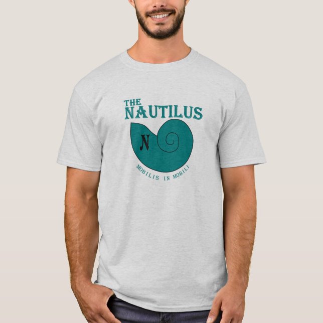 t-shirt Nautilus/Capitão Nemo (Frente)