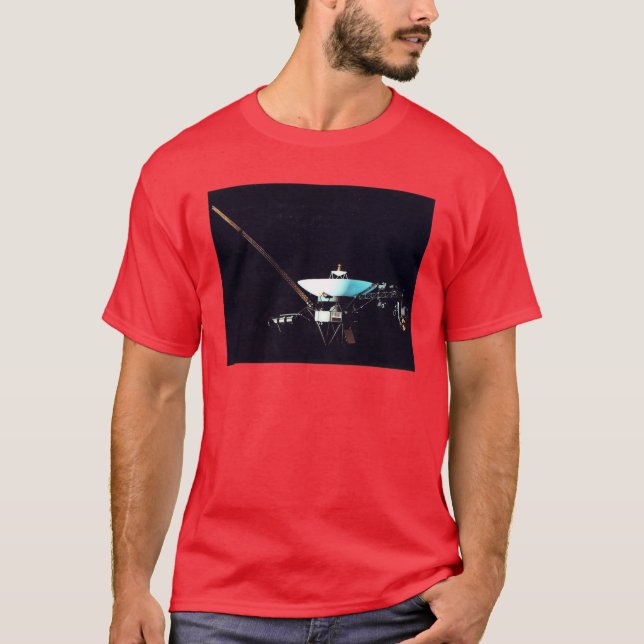 T-SHIRT NAVE ESPACIAL VOYAGER (Frente)