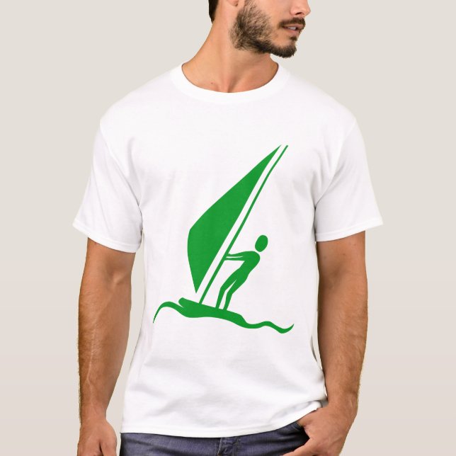T-shirt Navegação - Grass Green (Frente)