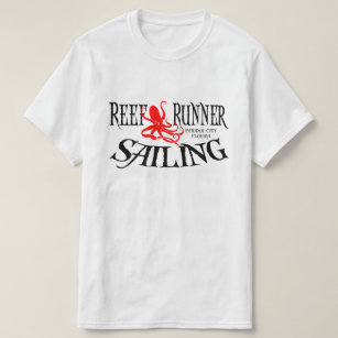 T-shirt Navigação do corredor do recife - T do polvo