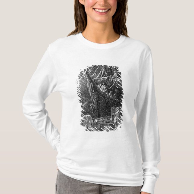 T-shirt Navio em Antartica (Frente)