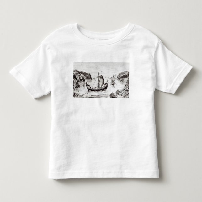 T-shirt Navios de Viking (Frente)