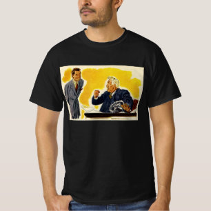 T-shirt Negócios Antigos, Funcionário de CEO Louco Executi