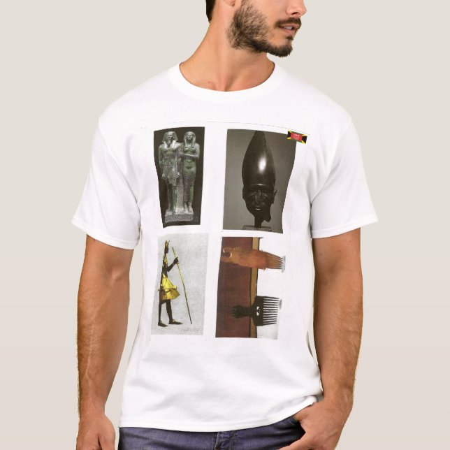 T-Shirt NEGRA AFRICANA (Frente)