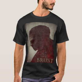 t-shirt negra clássica do Brunt
