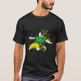 T-shirt negra do Brasil 01