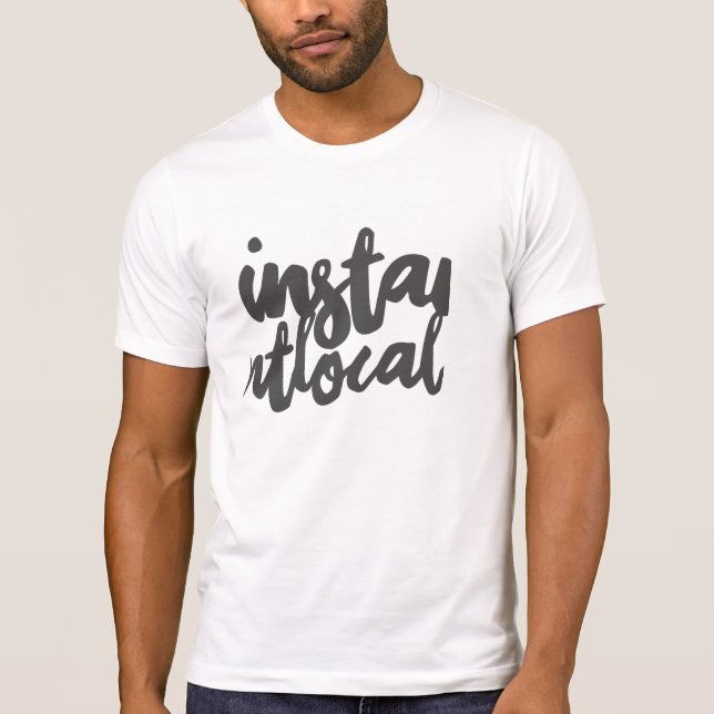 T-shirt Negrito Instantâneo (Frente)