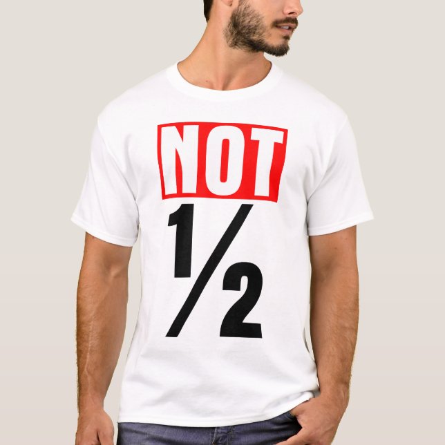 T-shirt Nem Metade (Frente)