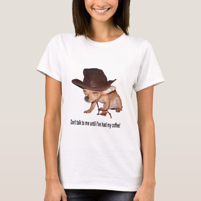 T-shirt Nenhum café (Frente)