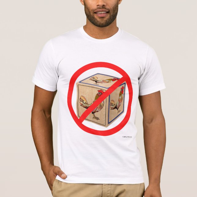T-shirt Nenhum Cockblocking permitido (Frente)