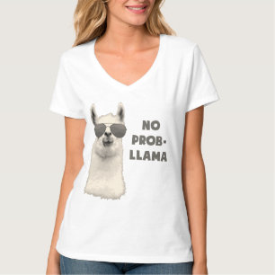 T-shirt Nenhum lama do problema