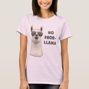 T-shirt Nenhum lama do problema