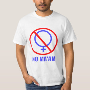 T-shirt Nenhum Maam casado