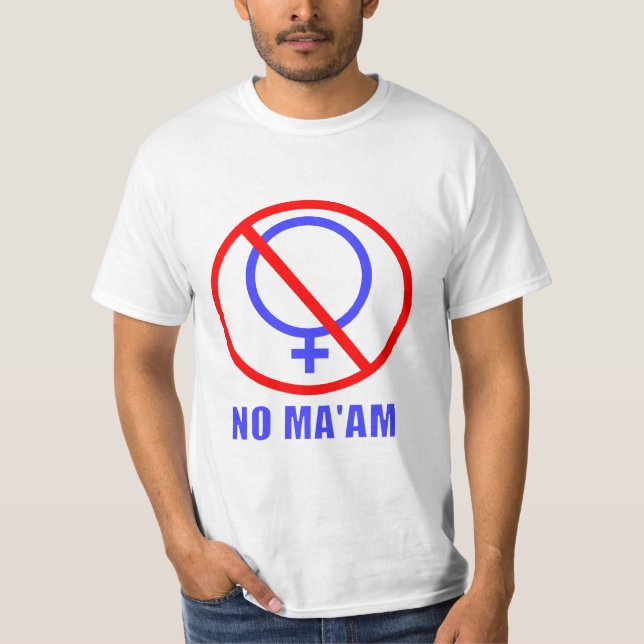 T-shirt Nenhum Maam casado (Frente)
