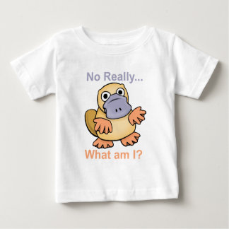 T-shirt Nenhum realmente… Que são mim? Platypus