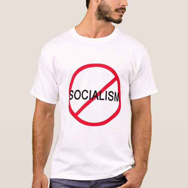 T-SHIRT NENHUM SOCIALISMO (Frente)