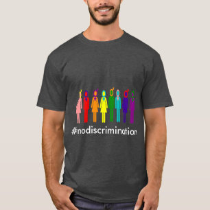T-shirt Nenhum T da discriminação