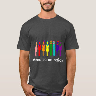 T-shirt Nenhum T da discriminação