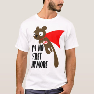 T-shirt Nenhum Tshirt secreto do esquilo