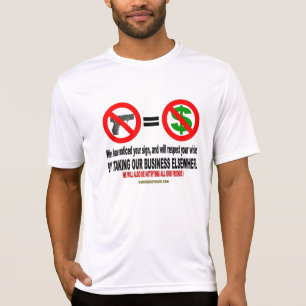 T-SHIRT NENHUMA ARMA, NENHUMA SEGUNDA-FEIRA