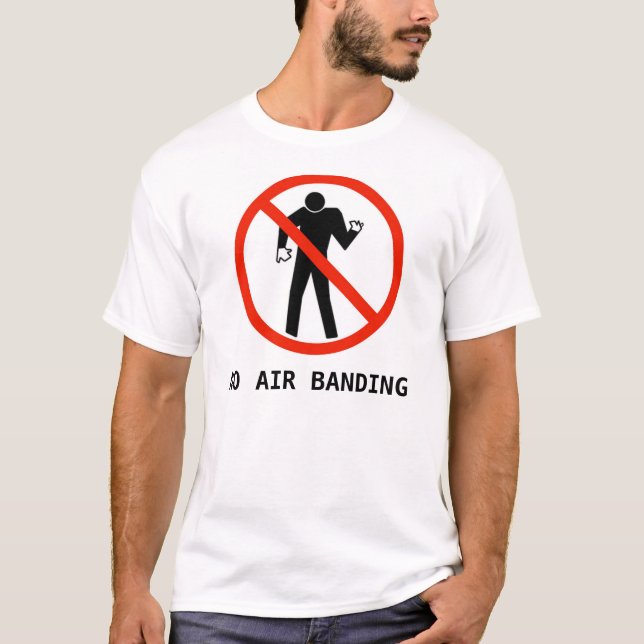 T-SHIRT NENHUMA BORDA DO AR (Frente)