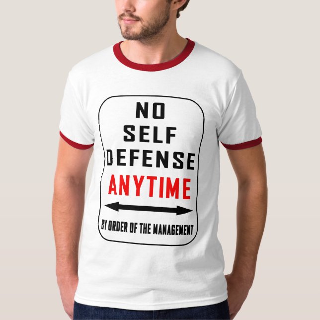 T-SHIRT NENHUMA DEFESA AUTOMÁTICA (Frente)