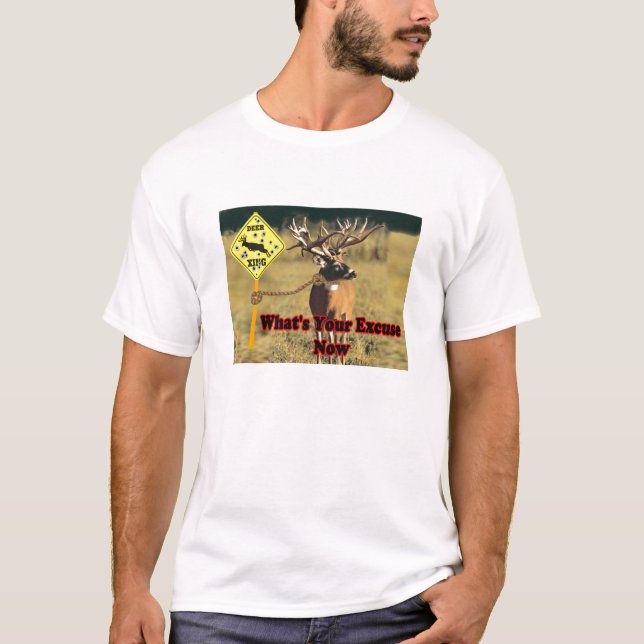 T-shirt Nenhuma desculpa (Frente)
