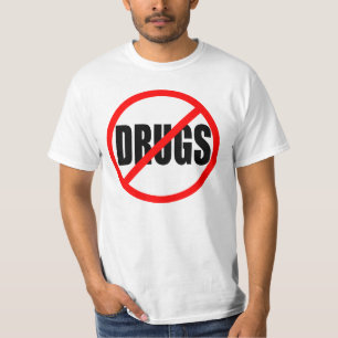 T-SHIRT "NENHUMA DROGA "