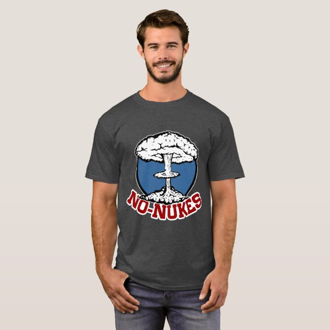 T-shirt Nenhumas armas nucleares (Frente Completa)