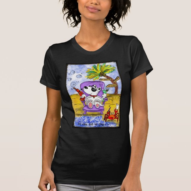 T-shirt Nenhumas preocupações (Frente)
