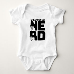 T-shirt Nerd da planilha