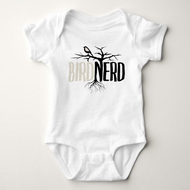 T-shirt Nerd de aves (Frente)