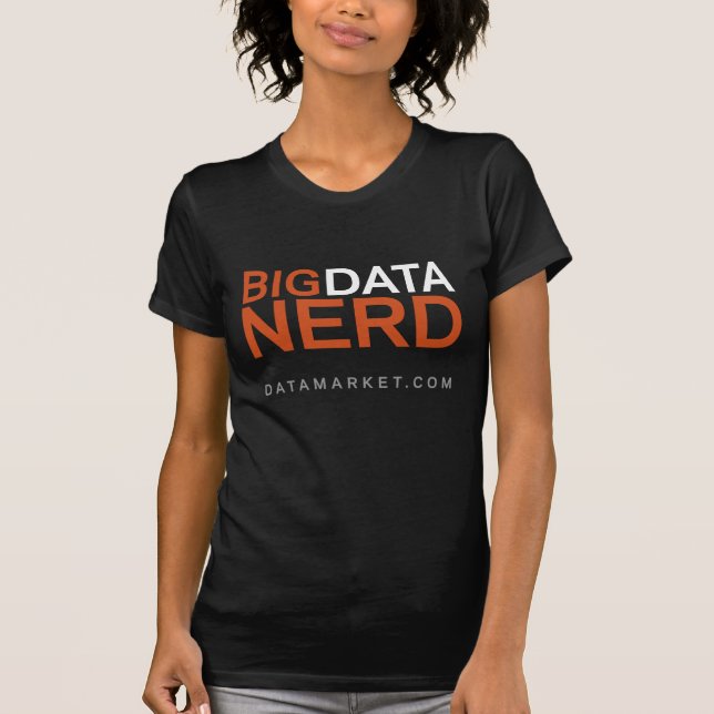 T-shirt Nerd grande dos dados (Frente)