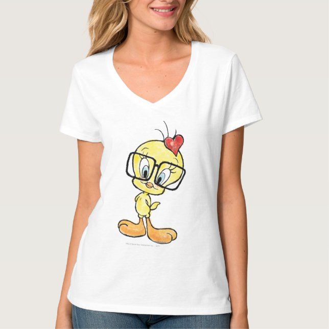T-SHIRT NERD TWEETY™ (Frente)