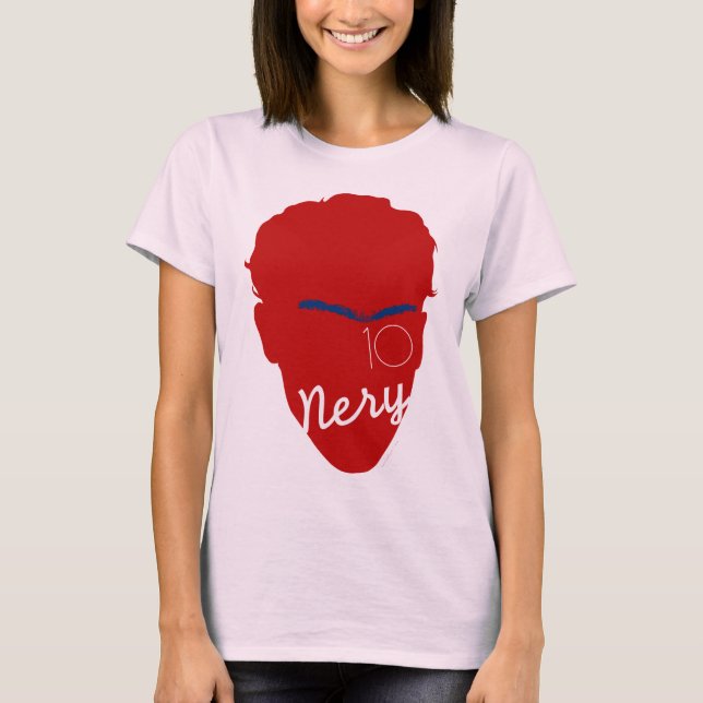 T-shirt Nery 10 Red (Frente)