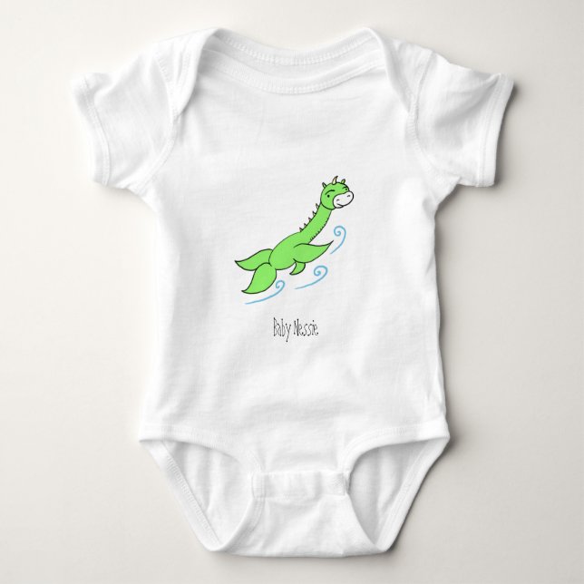 T-shirt Nessie do bebê (Frente)