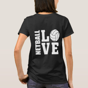 T-shirt Netball Players Ultimate I Love Netball